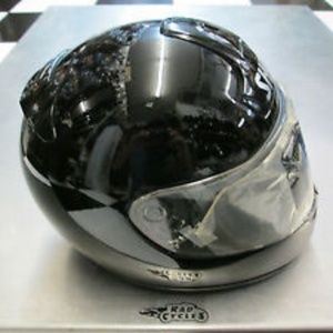 Shoei Motorcycle Black Helmet Medium (57-58) Used